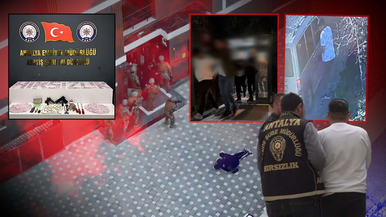 Antalya’da ikiz plaka oyunu çözüldü: 11 hırsızlık olayı aydınlatıldı!