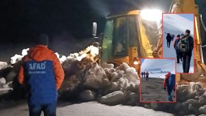 Isparta’da yaylada mahsur kalan 2 kişi kurtarıldı