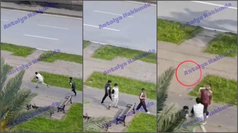 Antalya’da çocuklar yoldan geçen araçlara yumurta attı!
