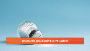 Salina Kimin? Salina Hangi Ülkenin? Boykot mu?
